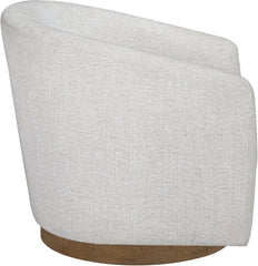 Modra - Performance Fabric Upholstered Swivel Accent Chair