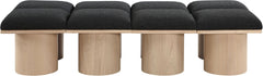 Pavilion - 8 Piece Modular Bench With Natural Base