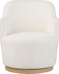 Clarita - Chenille Swivel Accent Chair