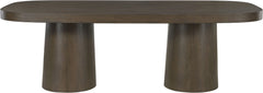 Woodhaven - Solid Wood And Oak Veneer Dining Table