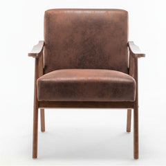 Accent Chair, Classic Mid Century Modern For Extra Seating