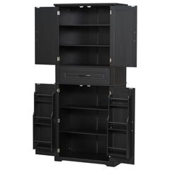 Bathroom Storage Cabinet With Multifunctional Storage Space, Drawer With Slide Rails, Adjustable Shelf