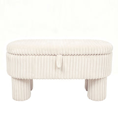 Modern Storage Ottoman Bench For Living Room