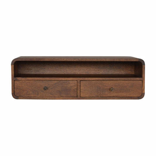 Floating Open Console - Chestnut