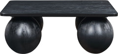 Fitch - Oak Veneer Coffee Table - 4 Legs