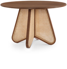 Butterfly - Solid Wood And Natural Cane Table