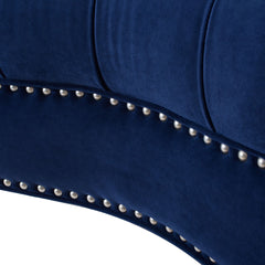 La Rosa - Victorian Tufted Upholstered Accent Chair