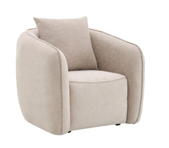 Keith - Chair With 1 Matching Color Toss Pillows