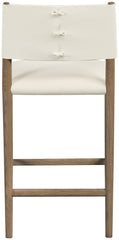 Andie - Upholstered Counter Stool - Brown Base