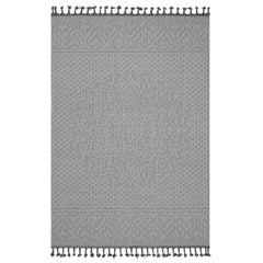 Guros - 8' X 10' Medallion Indoor / Outdoor Area Rug - White / Ivory
