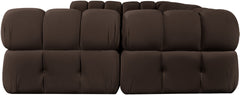 Orin - U-Shaped Velvet 6 Piece Modular Sectional