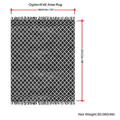 Ogden - 6' X 9' Area Rug - Ivory