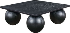Fitch - Oak Veneer Coffee Table - 4 Legs