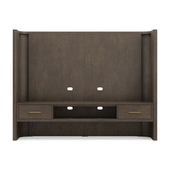 Darimore - TV Wall Console - Burnished Brown