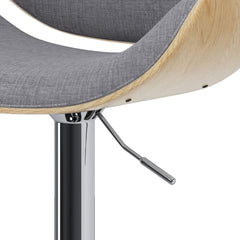 Marana - Handcrafted Bentwood Adjustable Swivel Bar Stool