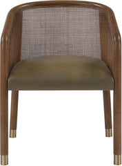 Sylvan - Vegan Leather Dining Chair (Set of 2) - Brown Frame