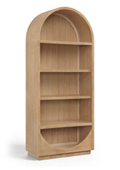 Hearth - Oak Veneer And Solid Wood Bookcase