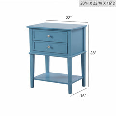 Vibrant Contemporary Nightstand