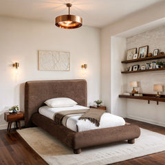 Blair - Chenille Upholstered Bed