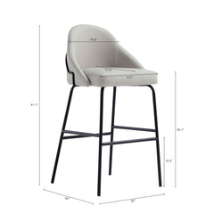 Gracie - Upholstered Barstool