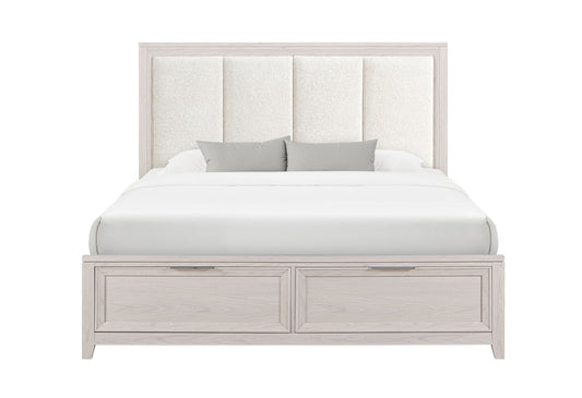 Mariah - King Bed - Beige