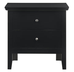 English Dovetailed Drawers Nightstand