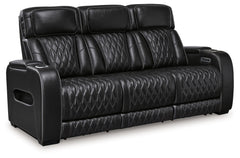 Boyington - 2 Pc. - Power Reclining Sofa And Loveseat - Black