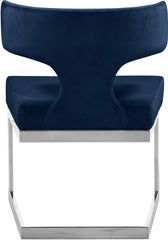 Alexandra - Dining Chair with Chrome Legs