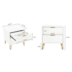Dumbo - Nightstand With 2 Drawers