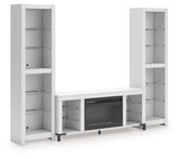 Brollevi - 3-Piece Entertainment Center - White