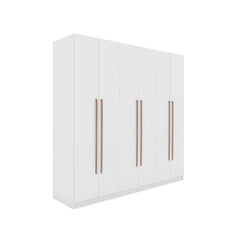 Gramercy - Free Standing Wardrobe Closet With Drawers And Shelves
