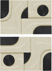 Element - Mango Wood 2 Piece Wall Art