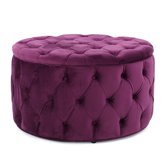 Modern Glam Ottoman