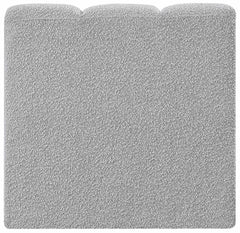 Arc - Boucle Fabric Straight Chair