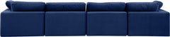 Comfy - Velvet Modular Sofa 4 Seats