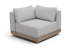 Solace - Olefin Performance Fabric Outdoor Patio Modular Corner Chair