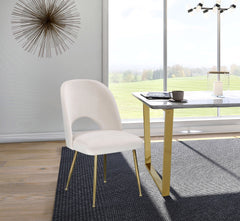 Logan - Dining Chair (Set of 2) - Gold Legs