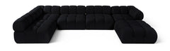 Orin - 6 Piece Modular Sectional (3 Modular Chairs, 2 Corner Chairs & Ottoman)