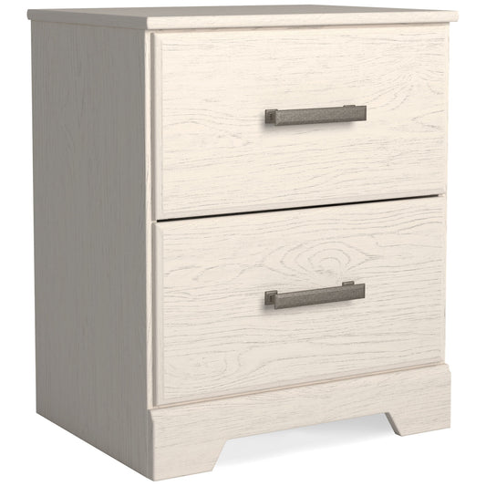 Stelsie - Two Drawer Night Stand - White