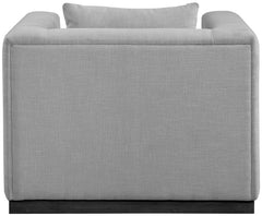 Alfie - Linen Textured Fabic Chair
