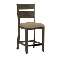 6 Piece Dining Set With Table, Chairs And Bench - Brown