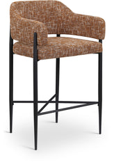 Dame - Fabric Upholstered Counter Stool (Set of 2)