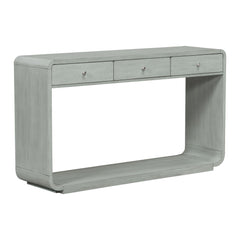 Console Table With 3 Drawers And Display Shelf