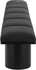 Pavilion - 6 Piece Modular Bench With Black Base
