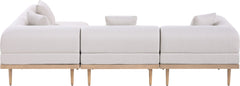 Laguna - 4 Piece 106.5" Upholstered Outdoor Patio Modular Sectional