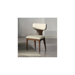 Koen - Side Chair (Set of 2) - Beige / Brown Oak