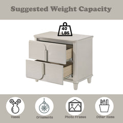 Laveda - Nightstand - White