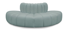 Arc - Faux Leather 4 Piece Modular Sofa