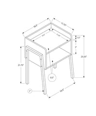 Accent Table, Side Contemporary & Modern Design