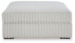 Stupendous - Oversized Accent Ottoman - Alloy
